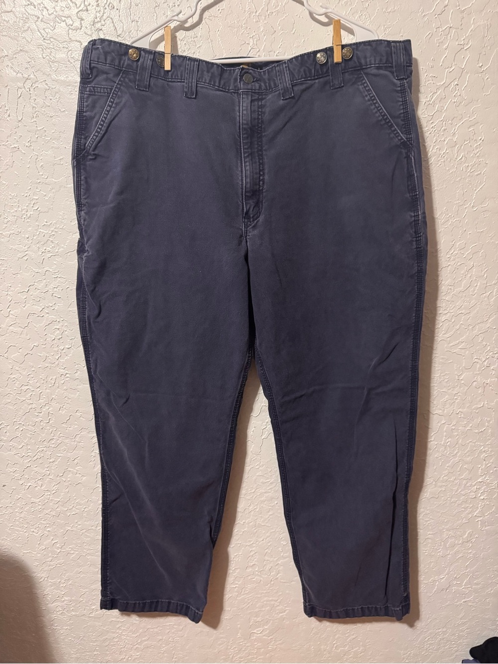 Carhartt Men's Rugged Flex Relaxed Fit Canvas Utility Work Pants
Blue
Size 44x32